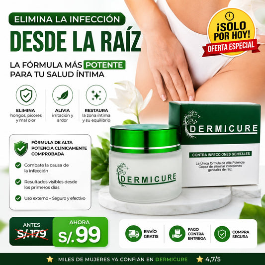 Dermicure / Contribuye a aliviar la sensación de irritación y picazón.